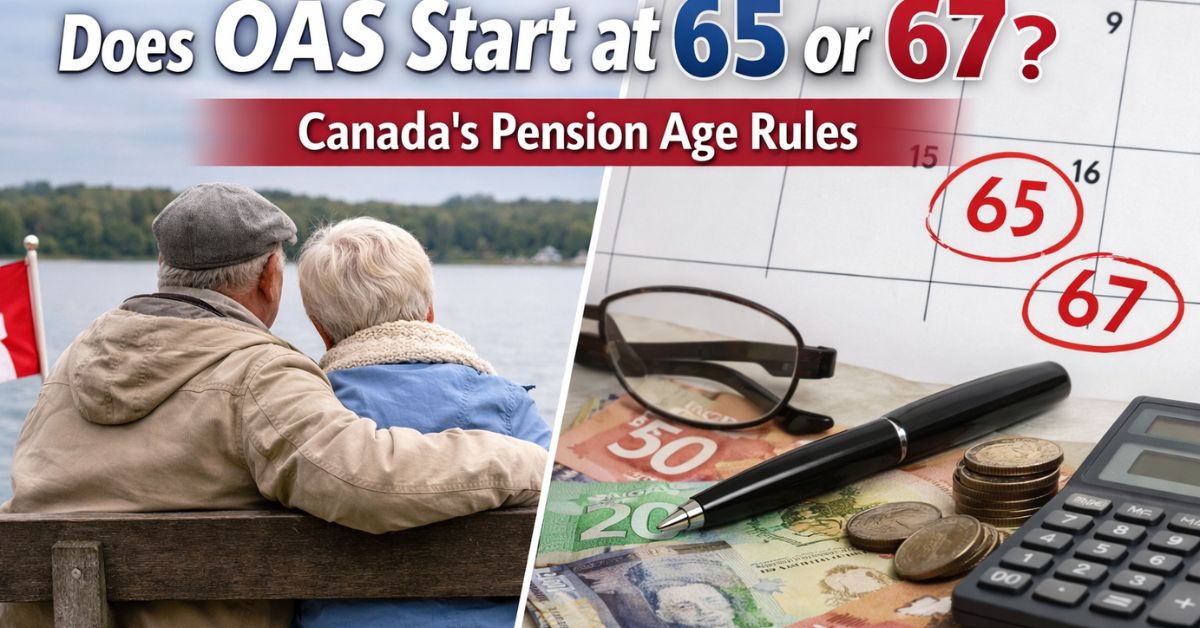 Does OAS Start at 65 or 67