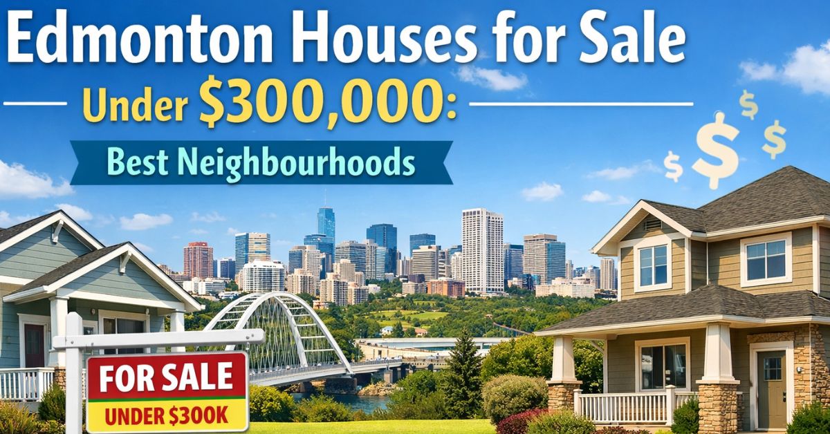 Edmonton Houses for Sale Under $300000