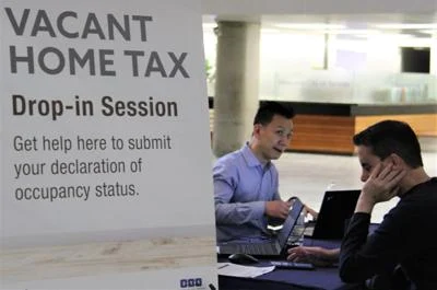 Toronto vacant home tax filing